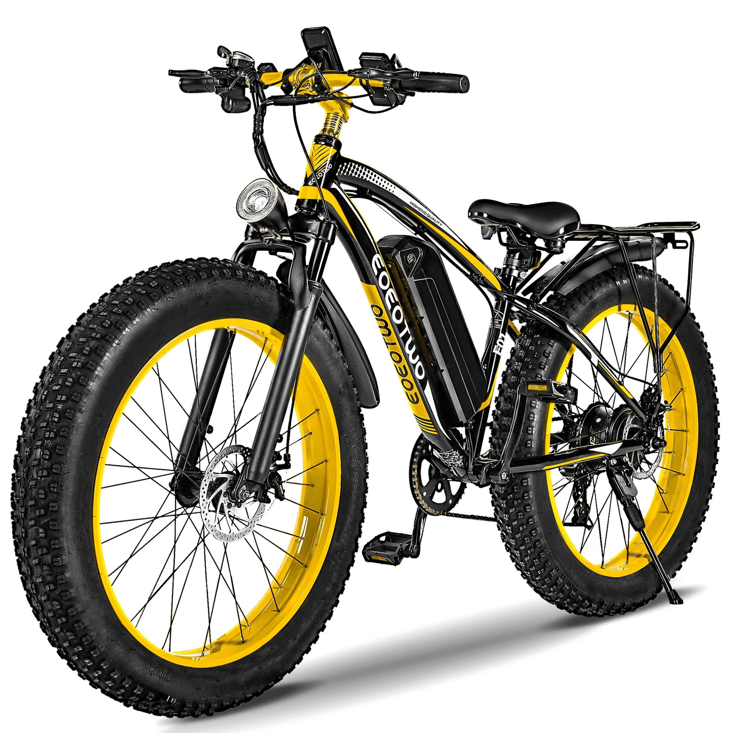 EOEOTWO E01 Electric Bike Mountain Fat Tire 1500W 34MPH UL2849