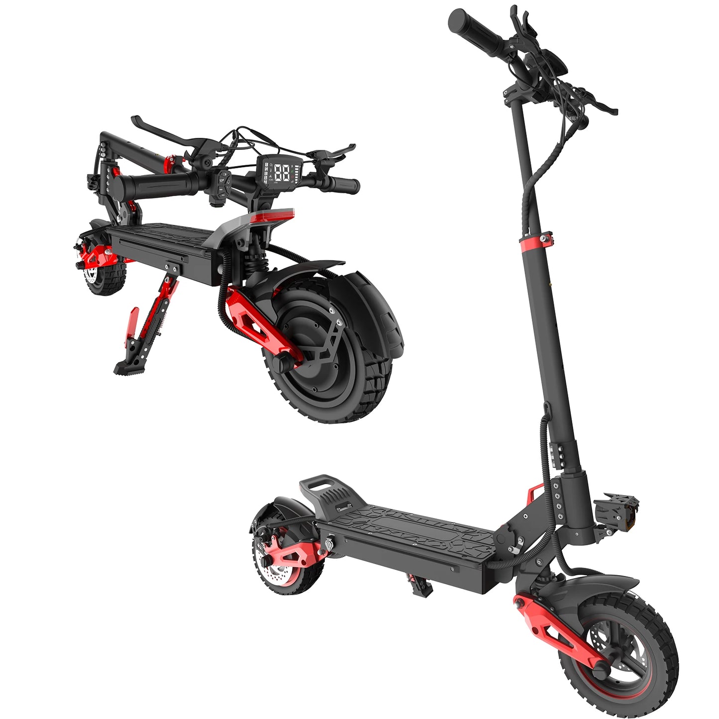 OBARTER J15 Electric Scooter 1600W Motor Max Speed 31 Mph Range 27 To 30 Miles