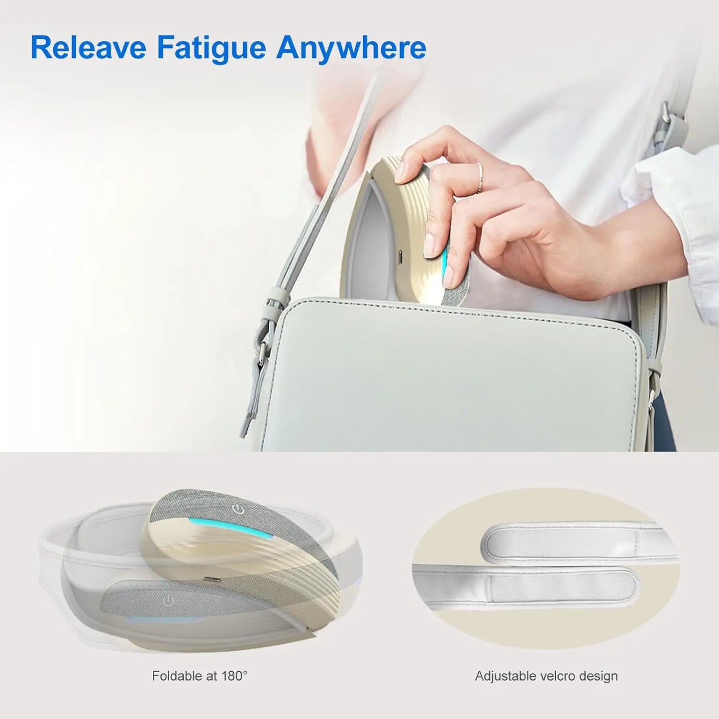 Homemassa Portable Electric Head Massager With 5 Modes Heat Bluetooth