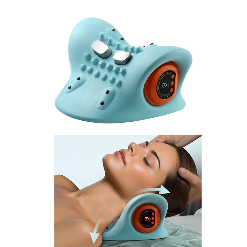 Electric Neck And Shoulder Massager For Deep Relaxation And Relief
