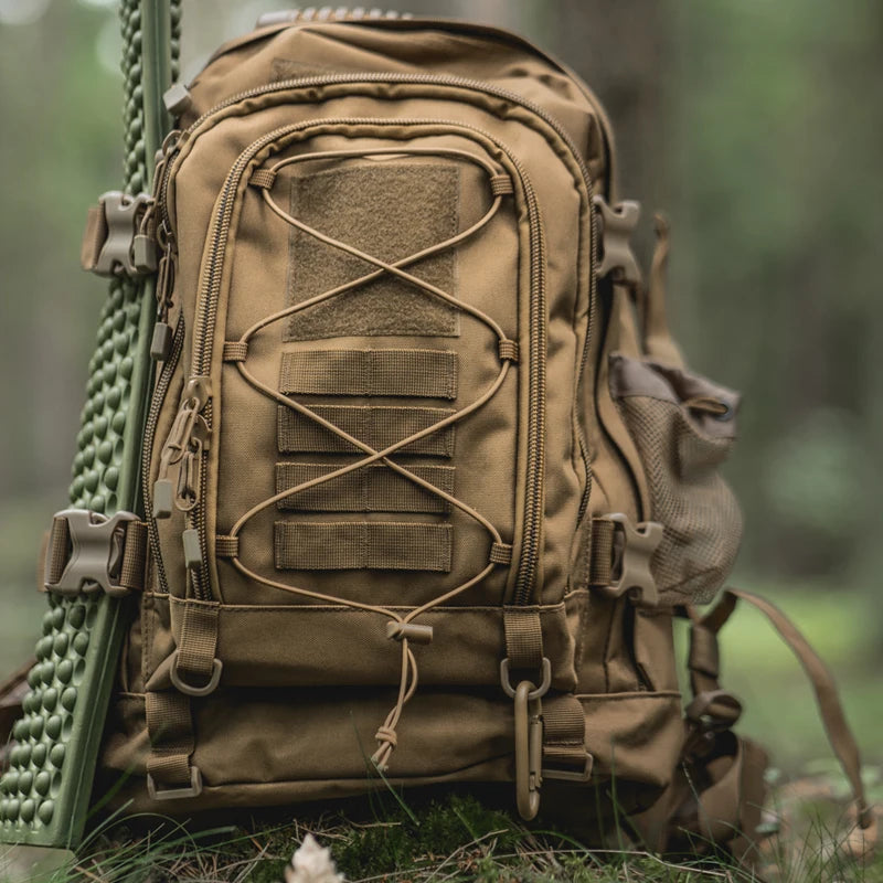 LQARMY Outdoor Tactical Backpack for Hiking and Camping