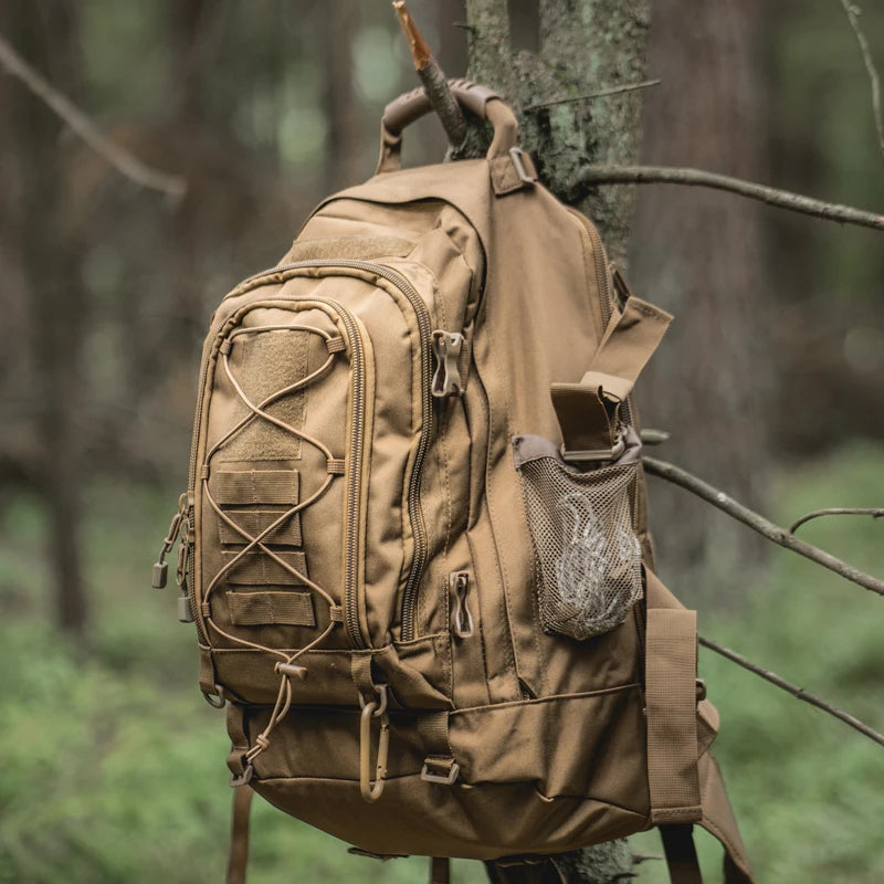 LQARMY Outdoor Tactical Backpack for Hiking and Camping