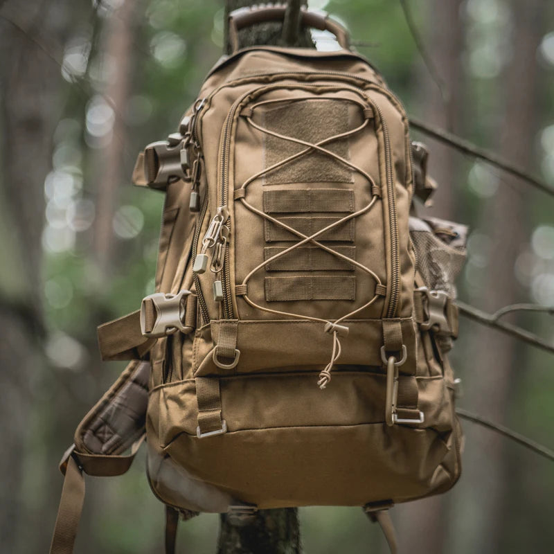 LQARMY Outdoor Tactical Backpack for Hiking and Camping