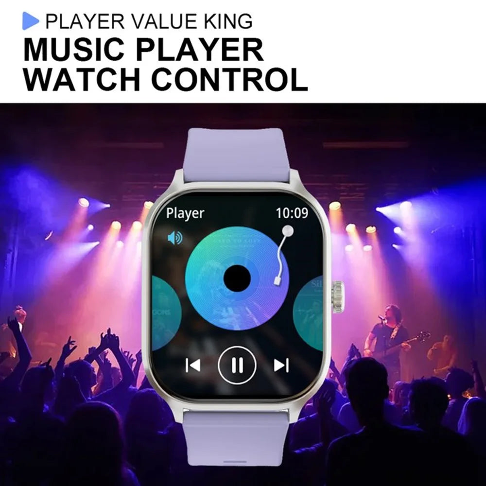 LAXASFIT Smart Watch Bluetooth Call Dial SMS Alerts IP68