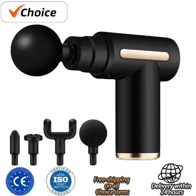 DIAMR Mini USB Massage Gun Portable Fascia Relaxer