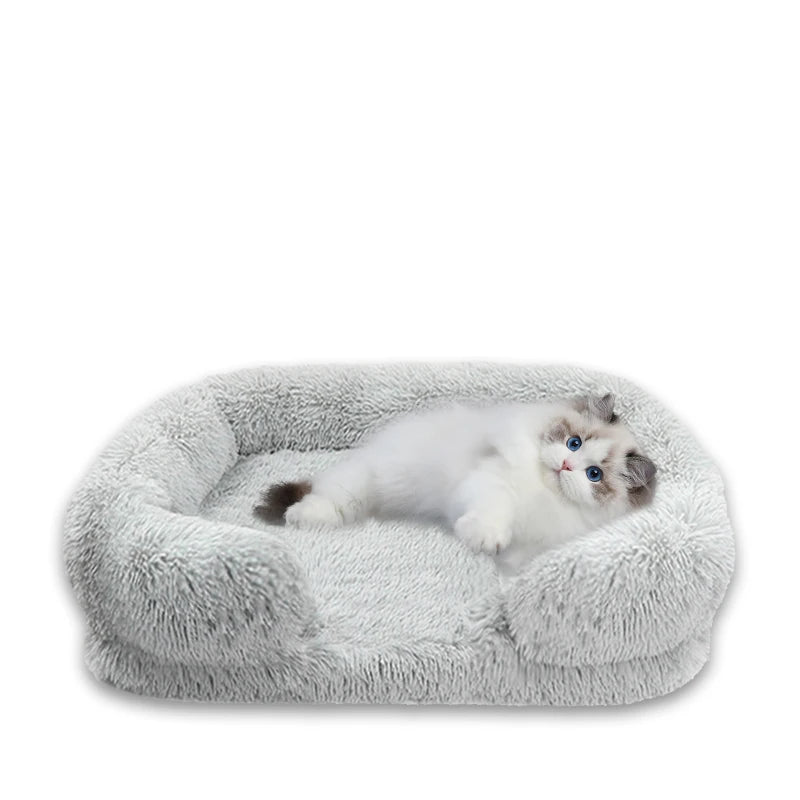 NONECN Thickened Orthopedic Dog Bed for Large Dogs Plush Cover