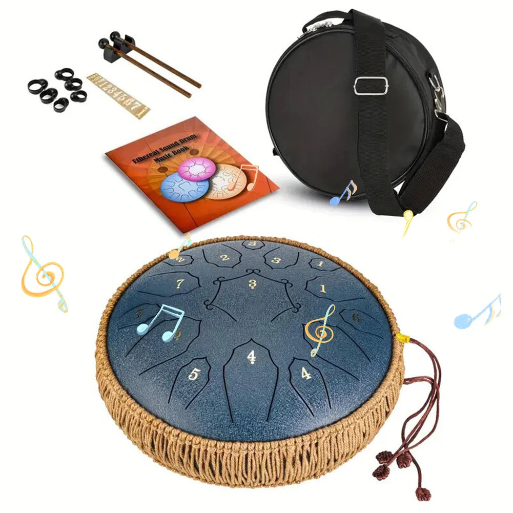 APWIKOGER Ethereal D Tone Hand Drum For Yoga Meditation