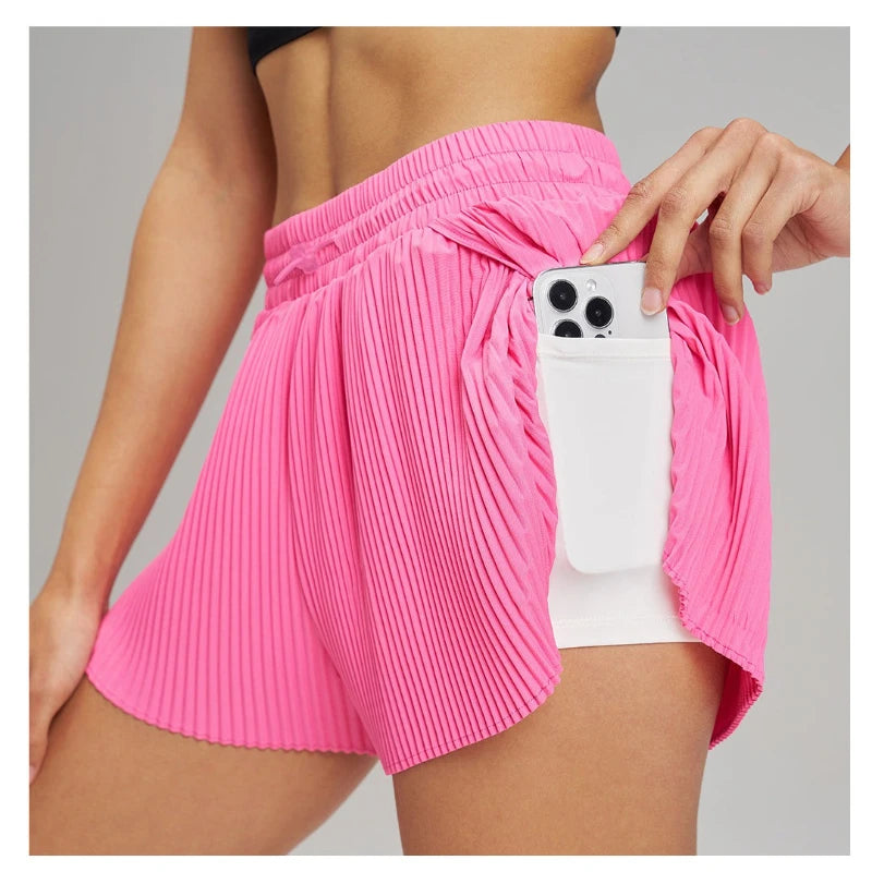 Organ Pleated Tennis Skirt For Women Sports Fitness