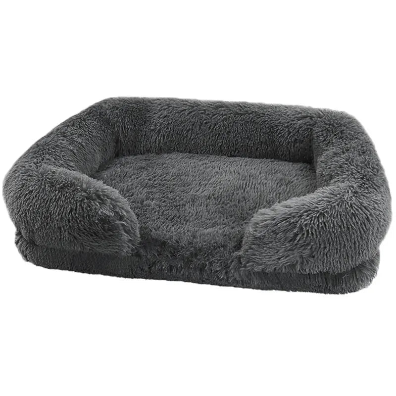 NONECN Thickened Orthopedic Dog Bed for Large Dogs Plush Cover
