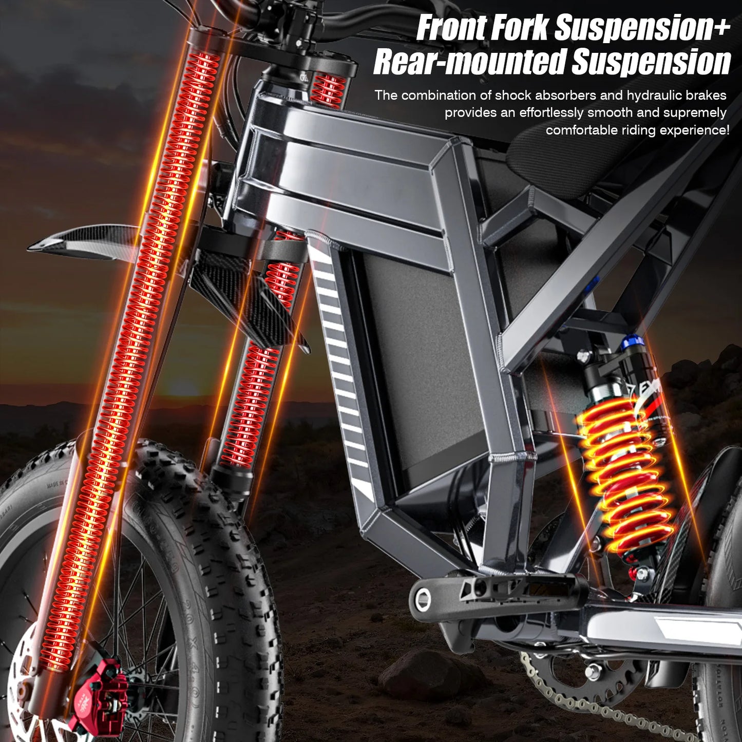 Terrosor S900 Off Road Electric Bike 1500W 60V All Terrain