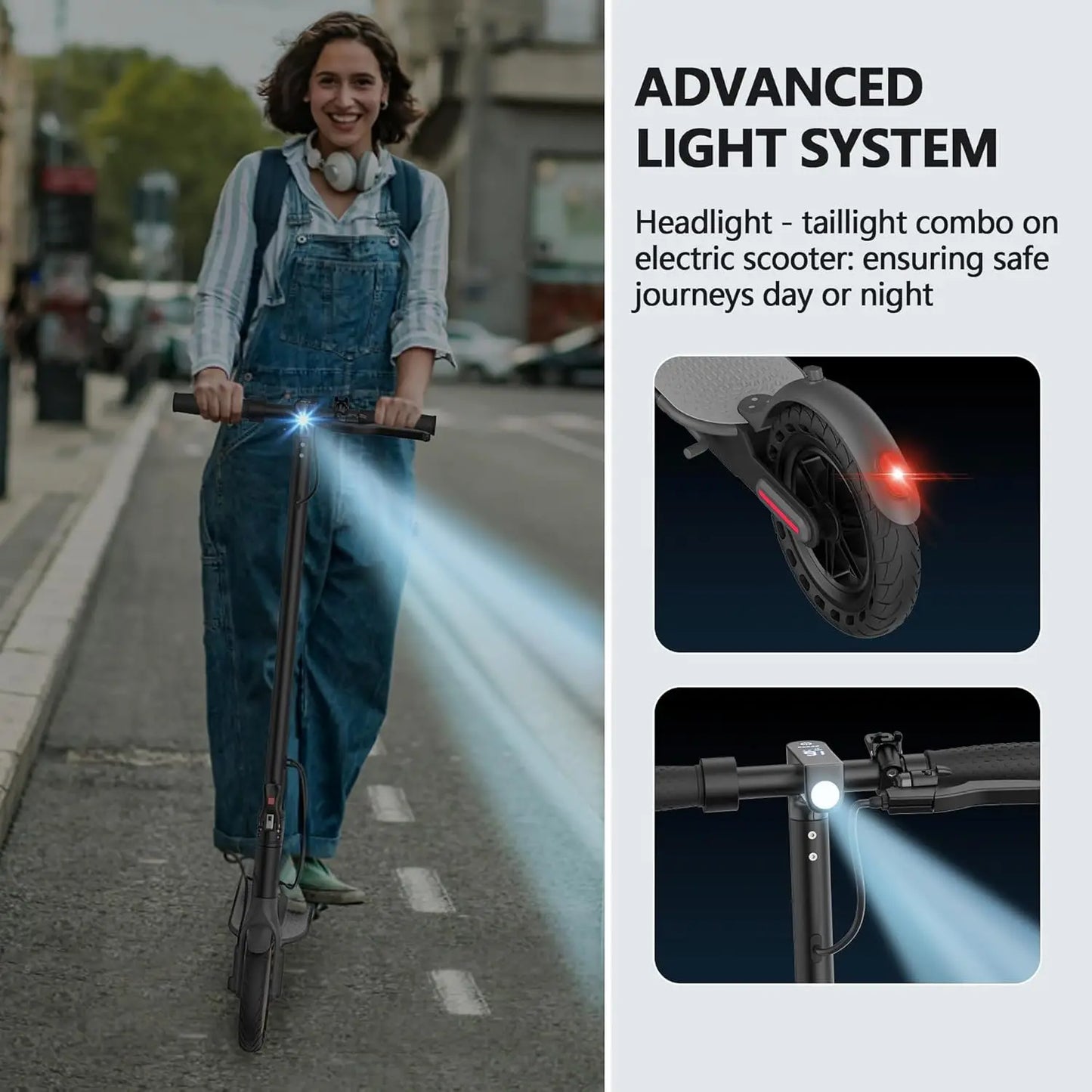 LADPED LP60 Electric Scooter Folding 16 Mile Range 350W 19MPH