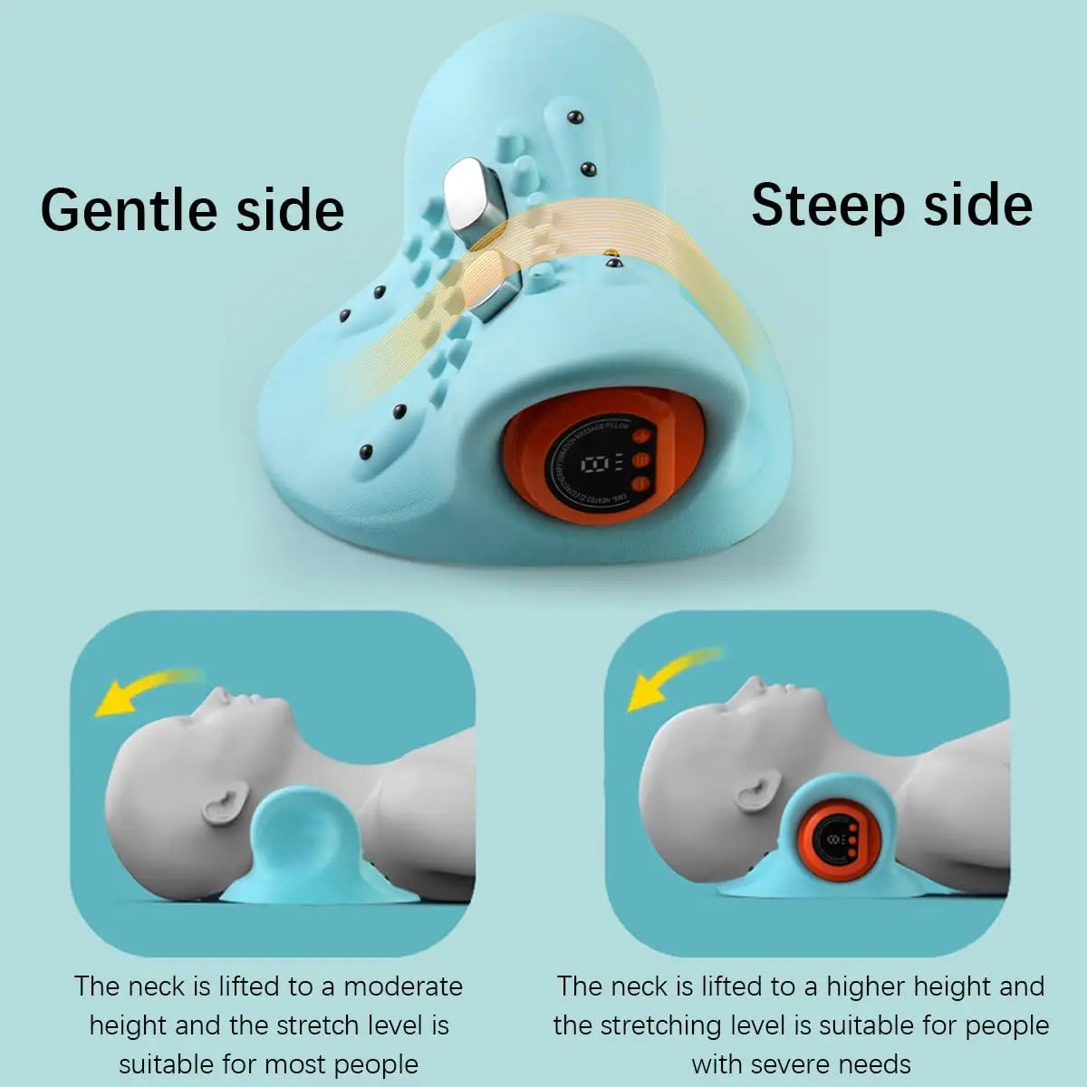 Electric Neck And Shoulder Massager For Deep Relaxation And Relief