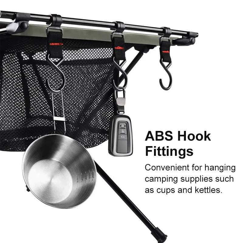 West Tune Folding Camping Table Aluminum Lightweight Portable