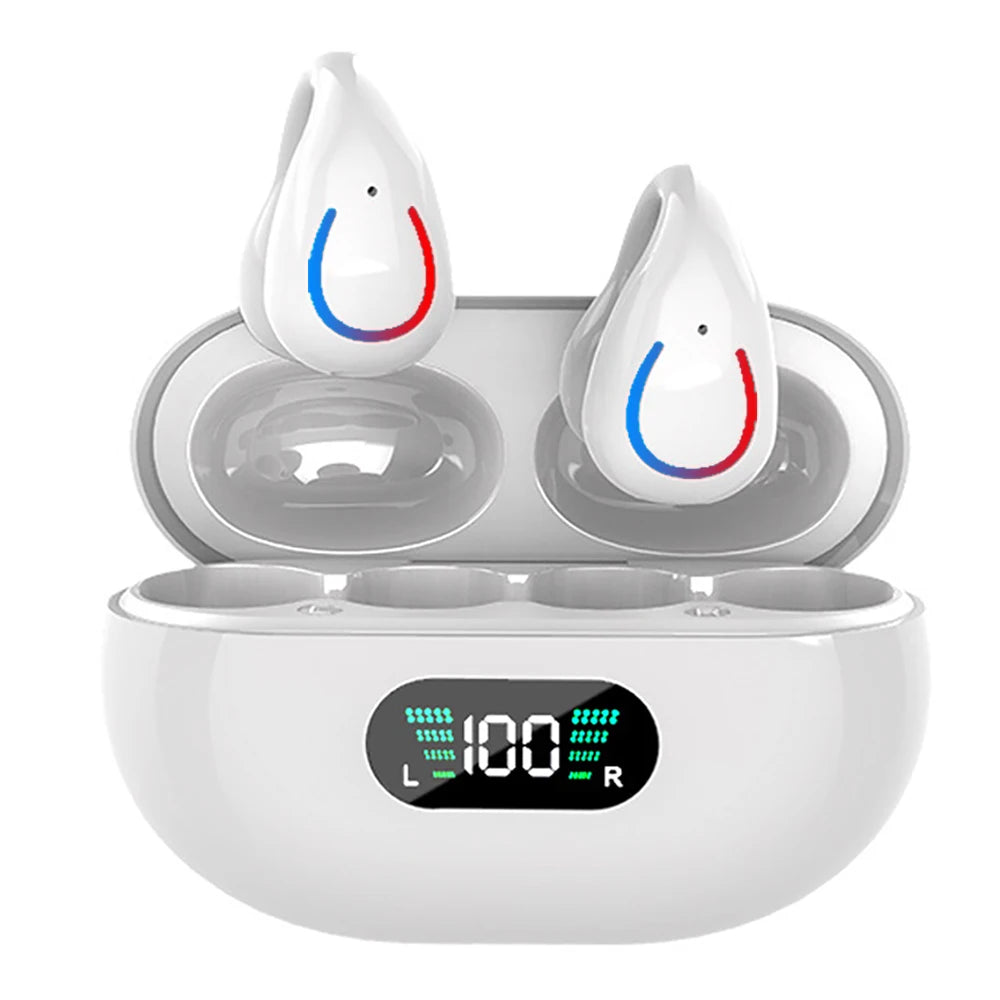 GREATWALL Wireless Bluetooth Earphones With LED Digital Display