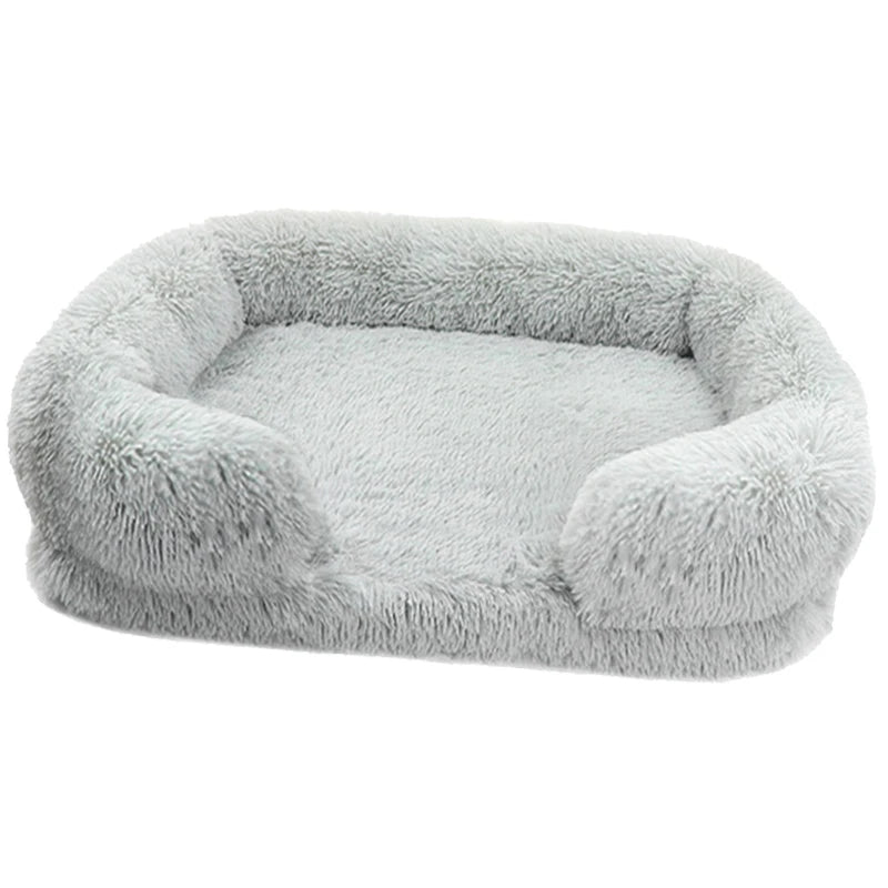 NONECN Thickened Orthopedic Dog Bed for Large Dogs Plush Cover