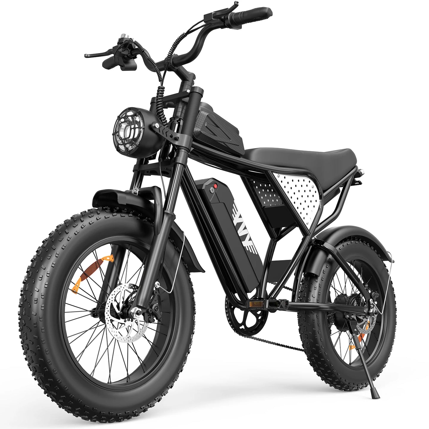 YVY 1500W Electric Fat Tire Mountain City Bike Removable Battery