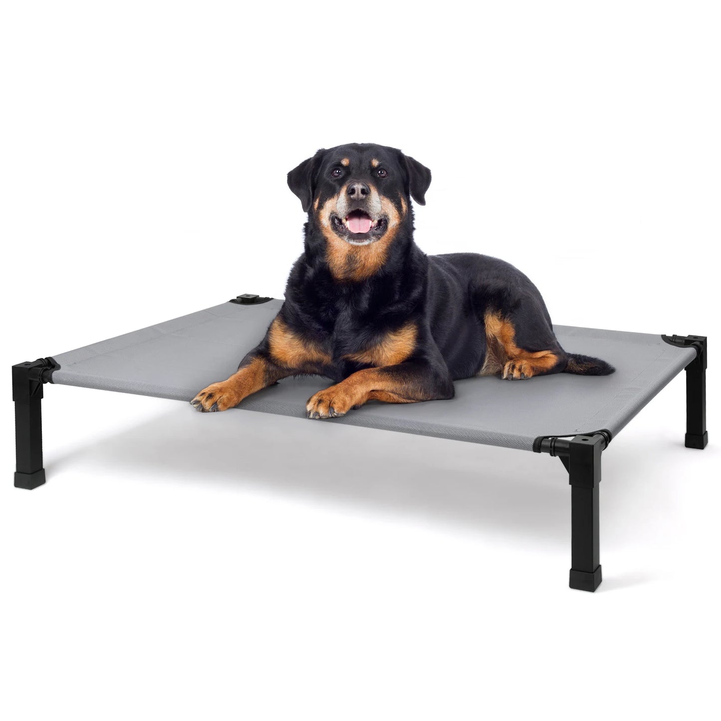 NONECN Elevated Dog Bed With Cooling Mesh And Metal Frame