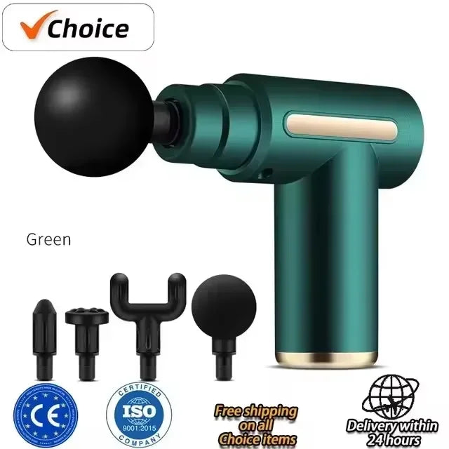 DIAMR Mini USB Massage Gun Portable Fascia Relaxer