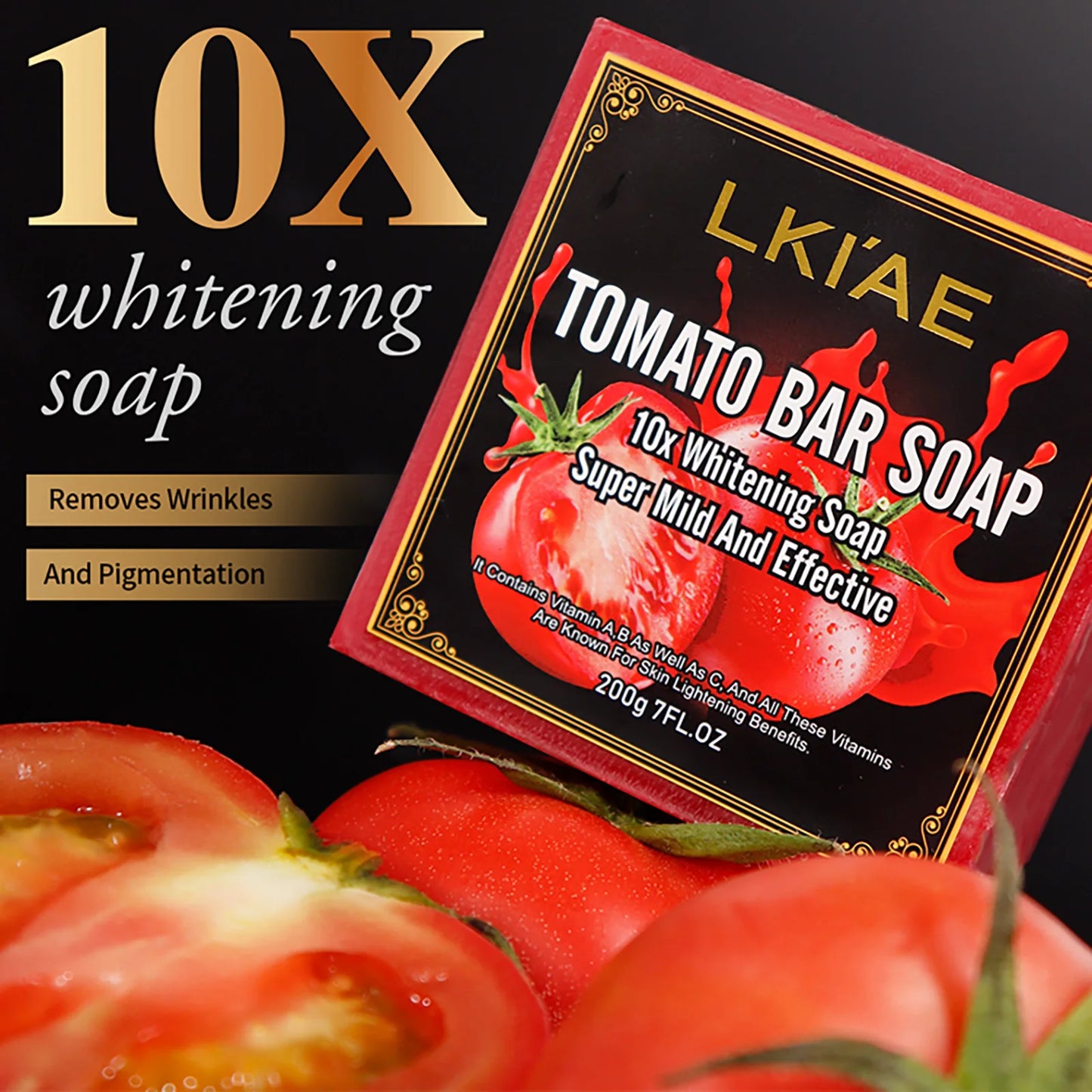 KYLIEFITH Tomato Bar Whitening Soap For Face And Body