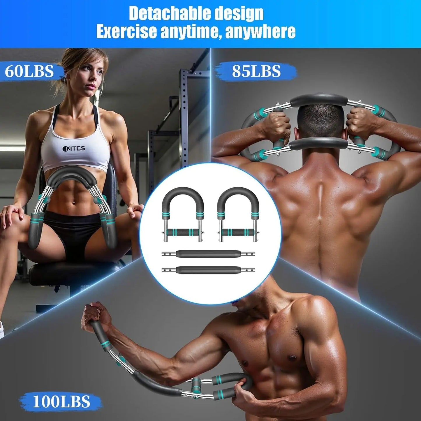 OtherChoice Twister Arm Trainer With Adjustable Resistance Chest Workout