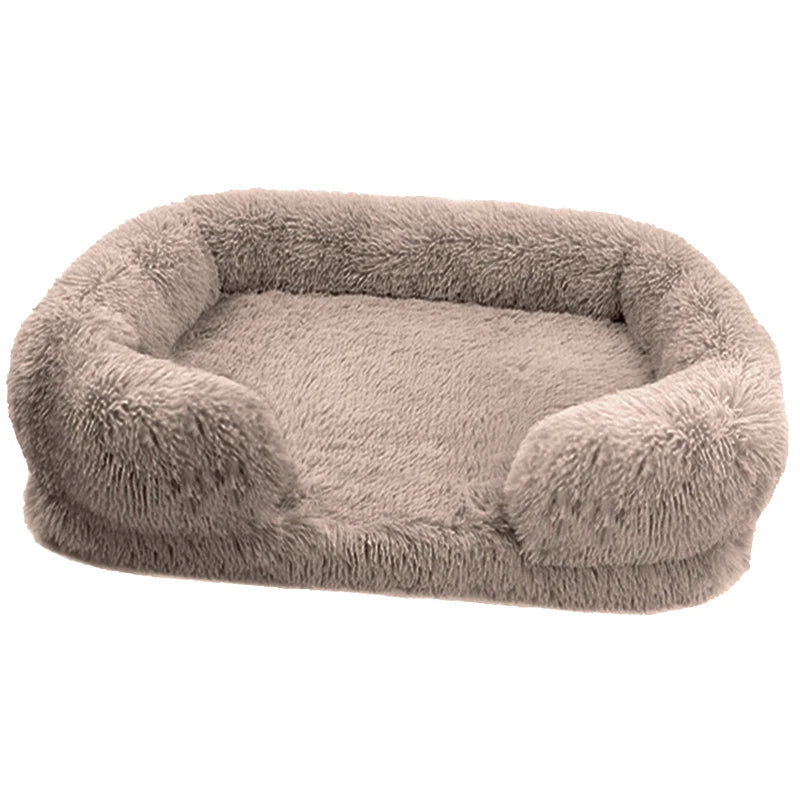 NONECN Thickened Orthopedic Dog Bed for Large Dogs Plush Cover