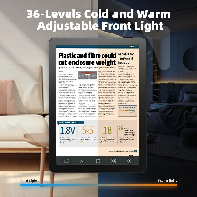 BIGME B6 Ereader With Android OS And Eye Protection