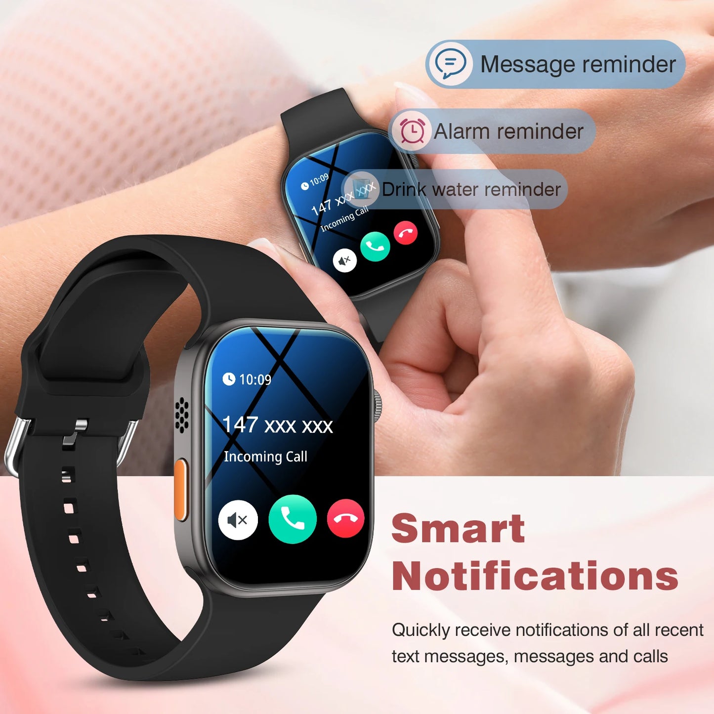 Odelet Smart Watch for Android and iOS with Fitness Tracking