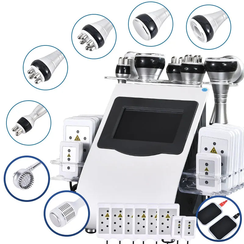 Amilibeauty 9 in 1 Ultrasonic Cavitation Vacuum Weight Loss Machine