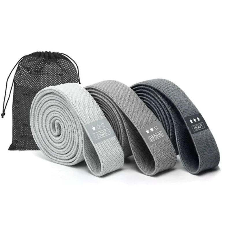 NONE Long Resistance Loop Band Set For Arms Legs And Hip Training