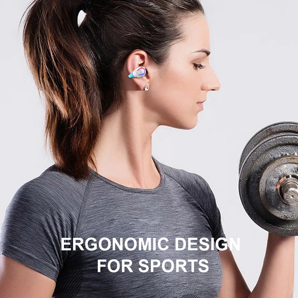 GREATWALL Wireless Bluetooth Earphones With LED Digital Display