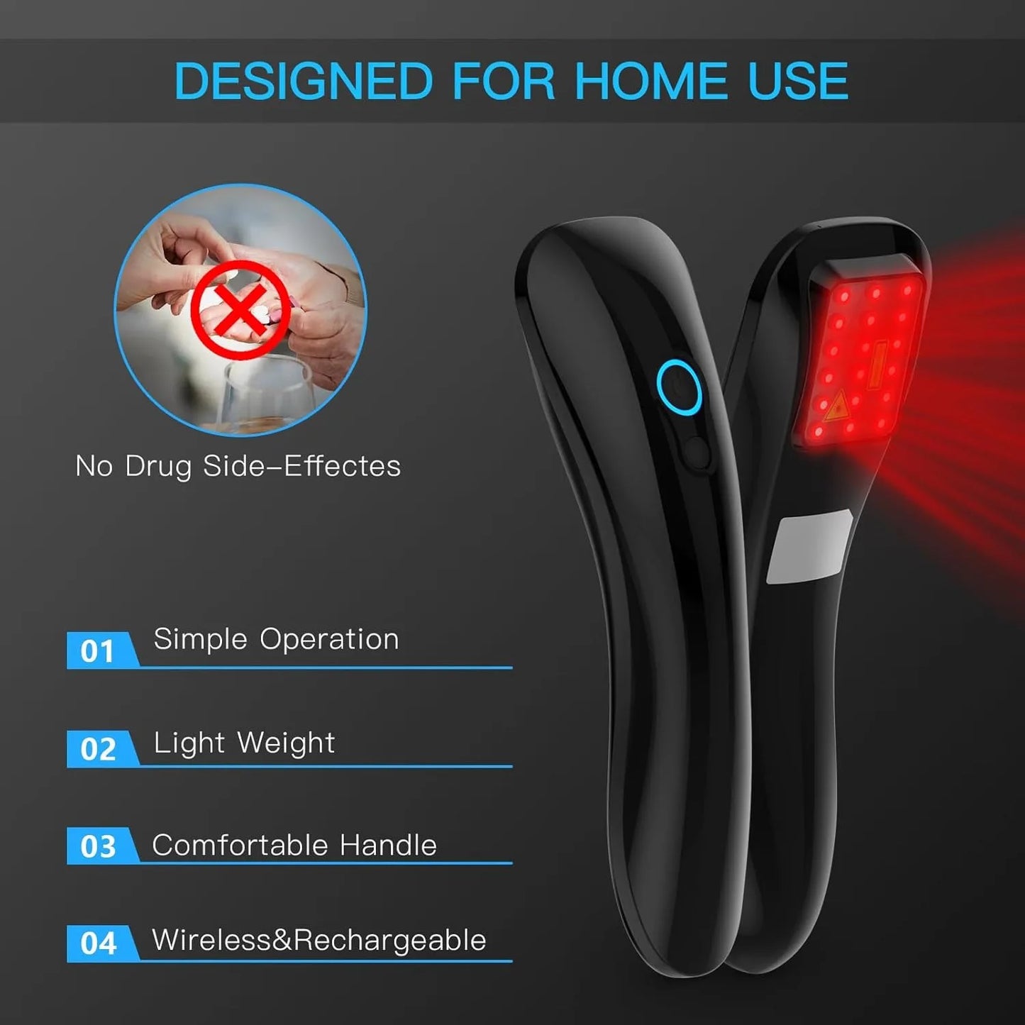 KTS Portable LLLT Therapy For Pain Relief And Fast Recovery