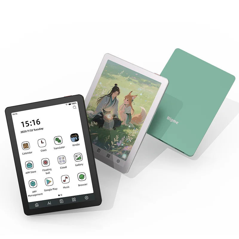 BIGME B6 Ereader With Android OS And Eye Protection