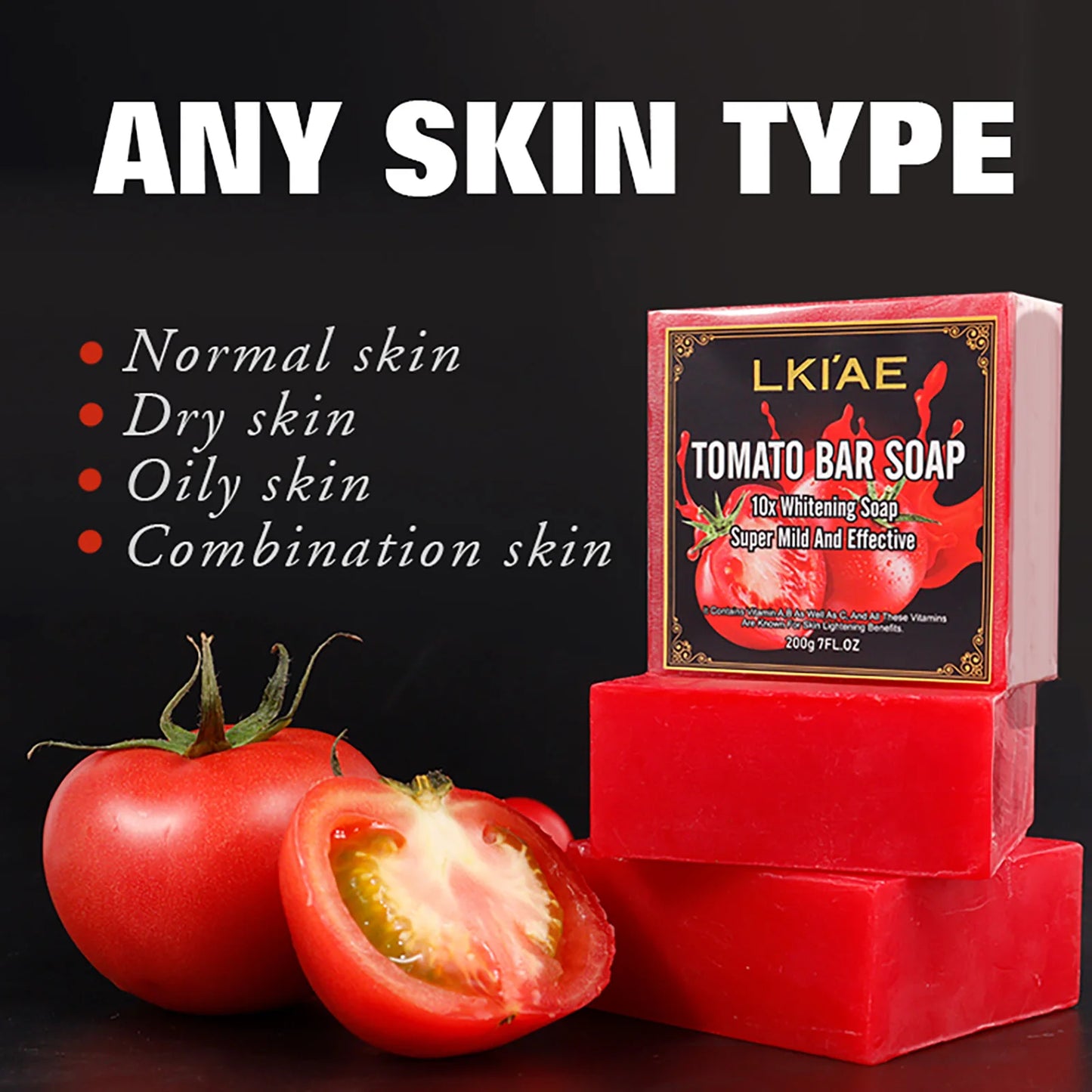 KYLIEFITH Tomato Bar Whitening Soap For Face And Body
