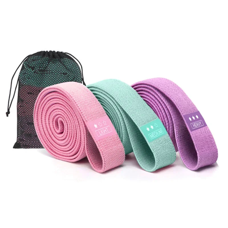 Resistance Loop Band Set for Strength Training and Leg Workout