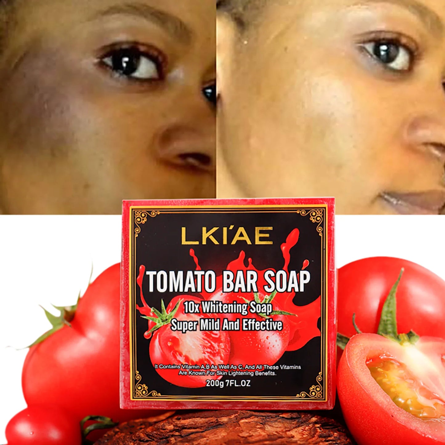 KYLIEFITH Tomato Bar Whitening Soap For Face And Body
