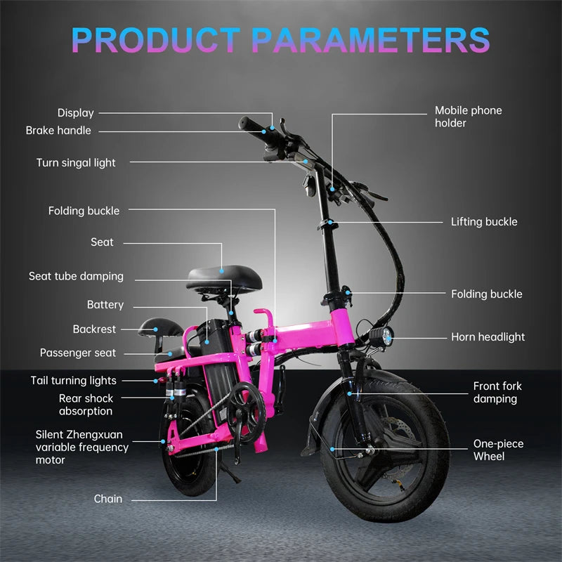 AILIFE Foldable Electric Bicycle For Urban Commute