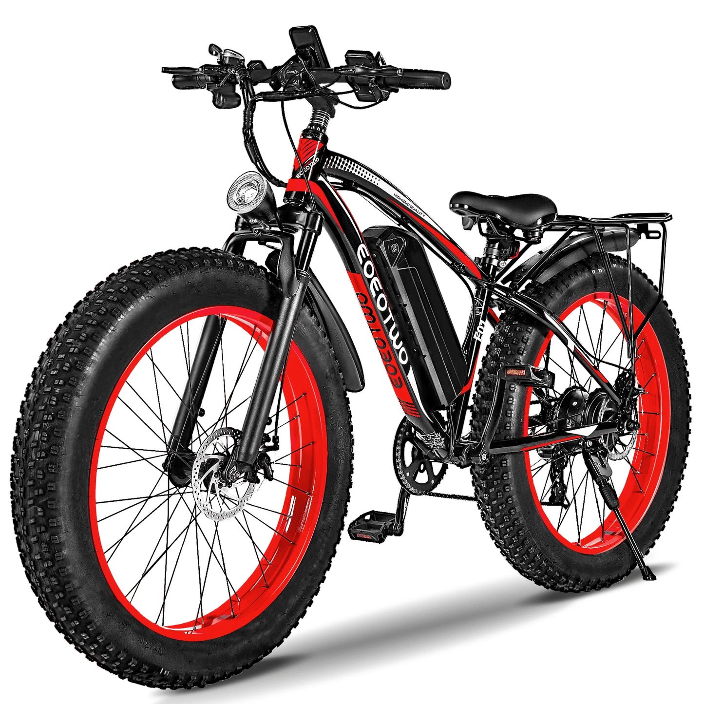 EOEOTWO E01 Electric Bike Mountain Fat Tire 1500W 34MPH UL2849