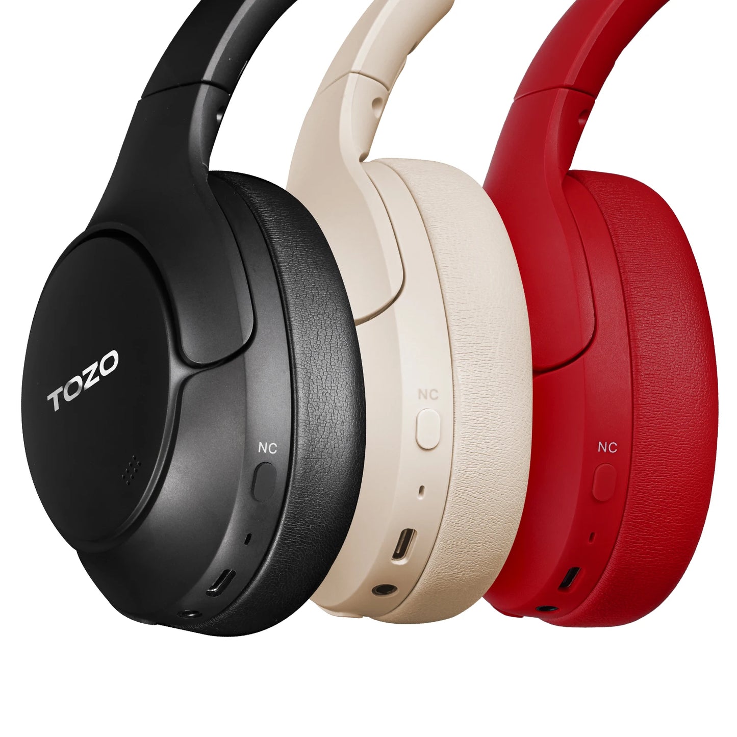 TOZO Refurbished Hi-Res Over-Ear Headphones Bluetooth ANC