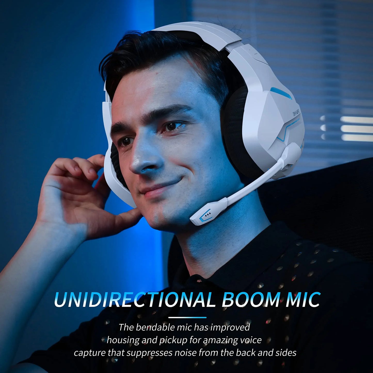 BINNUNE BW01 Wireless Gaming Headset With Microphone
